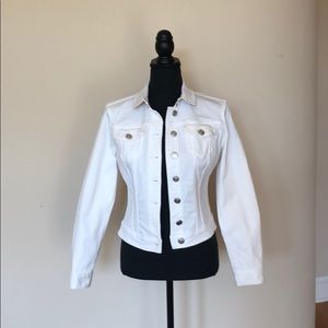 Burberry Brit White Jean Jacket